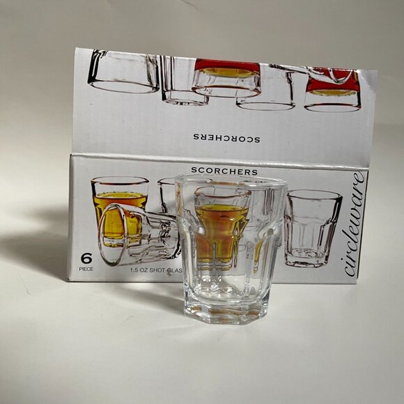 Circleware Scorchers 6-Piece Shot Glass Set - Picture 2 of 9